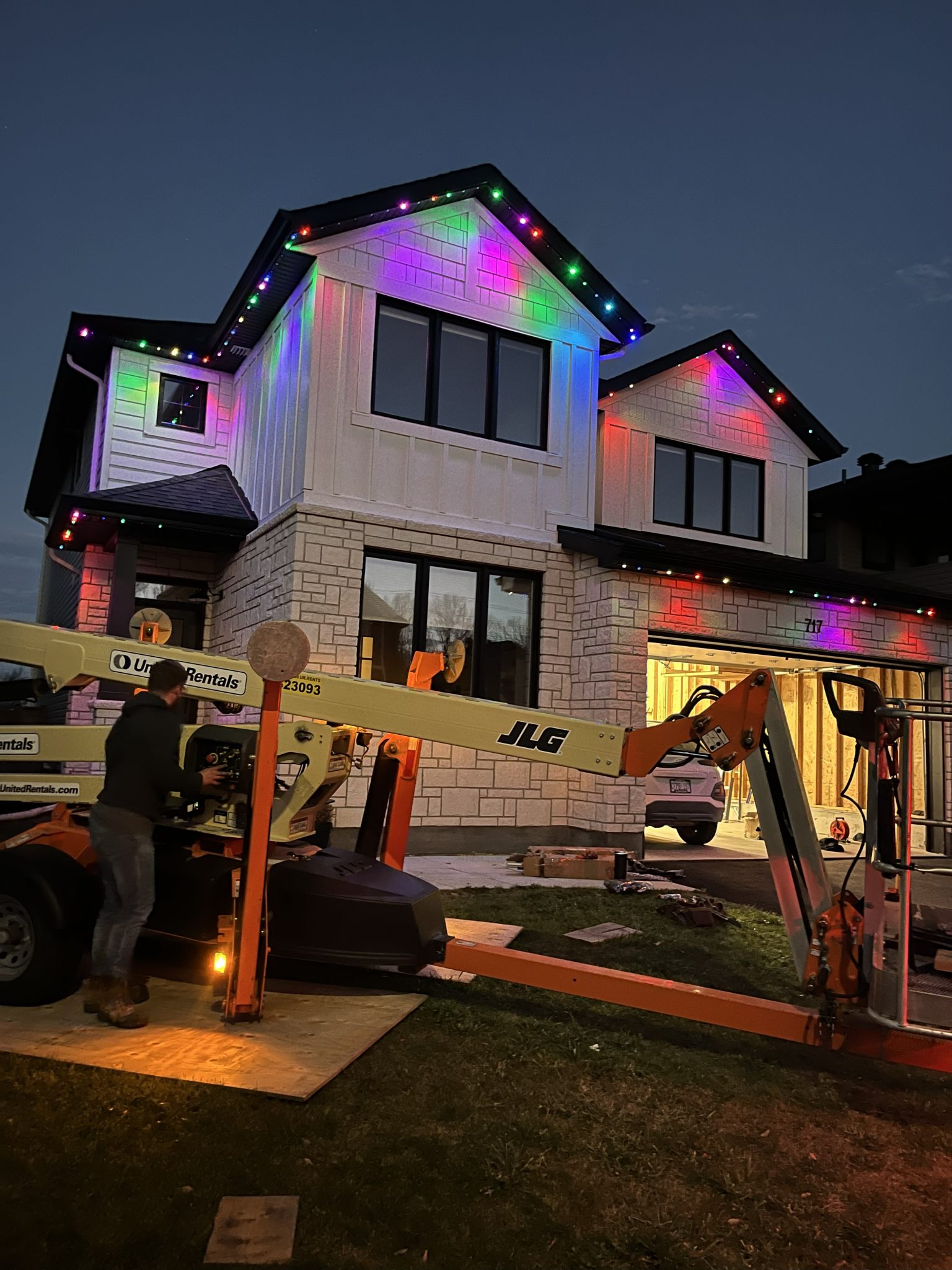 Refract LED install