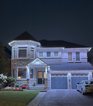 Refract LED lighting installation
